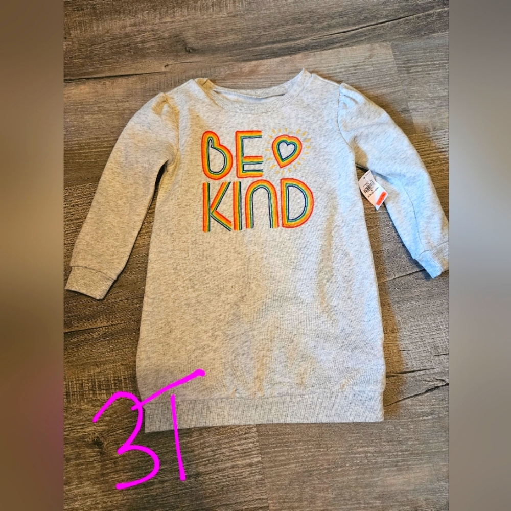 Be kind sweater dress